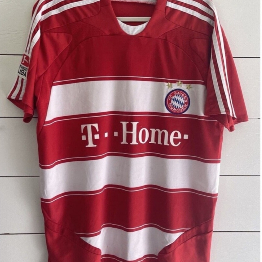Bayern Munchen 2007 2009 Ribery Soccer Jersey Football Shirt Size 2X